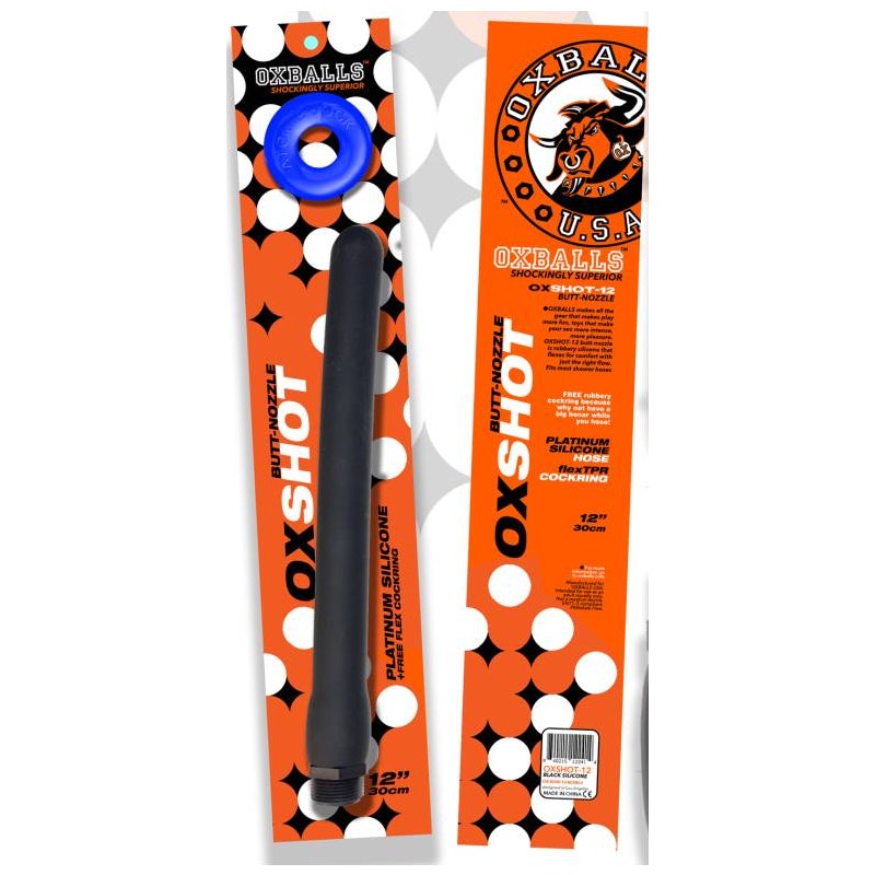 Oxshot Butt Nozzle 12 Inch Deep-Reach Power Wash Shower Hose Cleaning Tool Secondary image