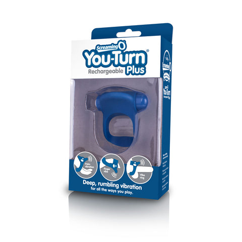 Charged You-Turn Plus – Rechargeable Vibrating Cock Ring > Cock Ring > Vibrating