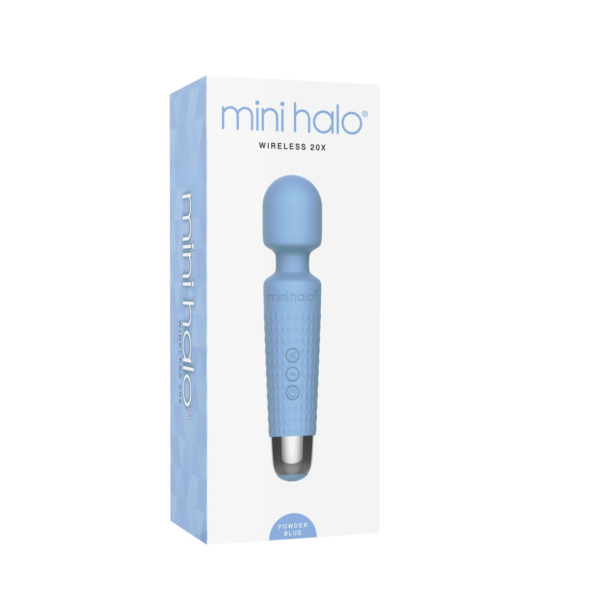 Shibari Mini Wand Halo 20X Powder Blue