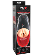Fuck-O-Matic – Dual Vibration Powerful Suction Stroker 10.6 Inch Length 2 Inch Diameter Beige > Sex Toys For Men > Masturbators > Vibrating