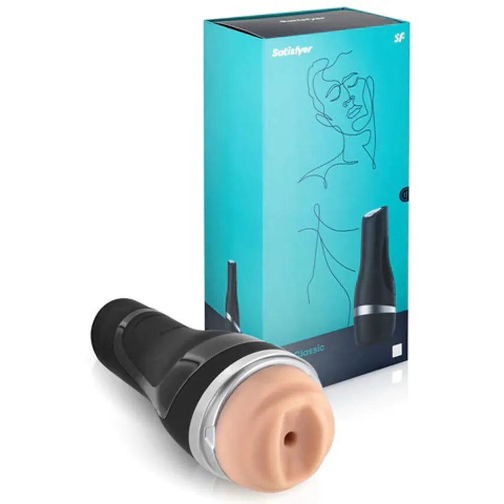 Satisfyer Men Classic – Premium Male Masturbator > Sex Toys For Men > Masturbators > Vibrating