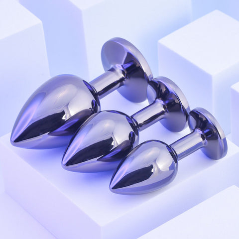 Playboy Pleasure PLEASURE 3 WAYS Anal Training Kit > Anal Range > Butt Plug Kits