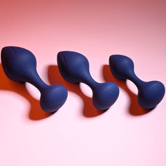 Playboy Pleasure TAIL TRAINER - Butt Plugs - Set of 3 Sizes ANAL TOYS