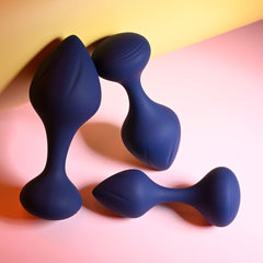 Playboy Pleasure TAIL TRAINER - Butt Plugs - Set of 3 Sizes ANAL TOYS