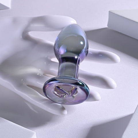 Playboy Pleasure JEWELS PLUG 8.5cm Tapered Design > Sex Toys > Glass