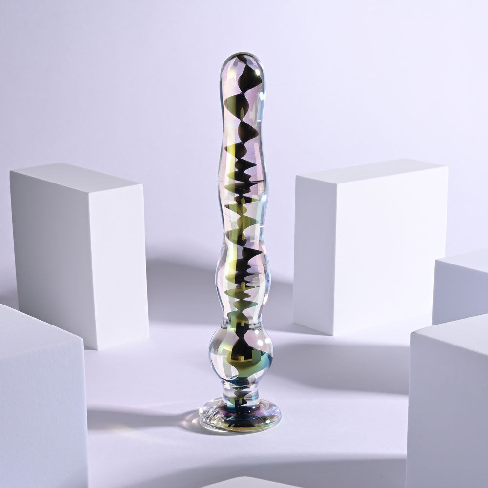 Playboy Pleasure JEWELS WAND - Glass 20.3 cm Dildo > Glass > Dildos