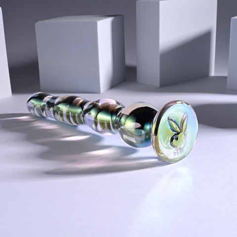 Playboy Pleasure JEWELS WAND - Body Safe Glass Vibrator > Sex Toys > Glass