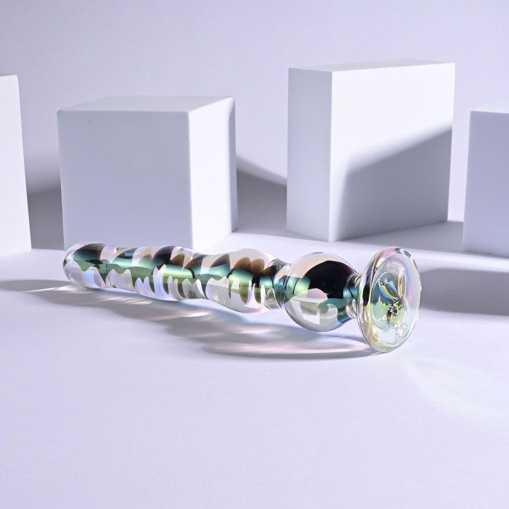 Playboy Pleasure JEWELS WAND - Glass 20.3 cm Dildo > Glass > Dildos