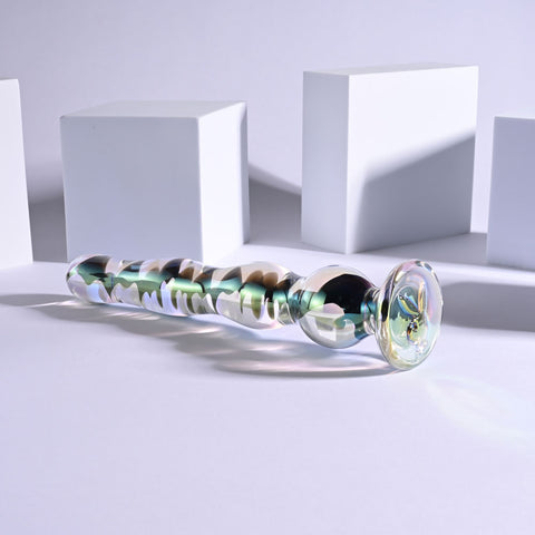 Playboy Pleasure JEWELS WAND - Body Safe Glass Vibrator > Sex Toys > Glass