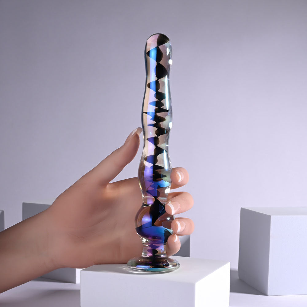 Playboy Pleasure JEWELS WAND - Glass 20.3 cm Dildo > Glass > Dildos