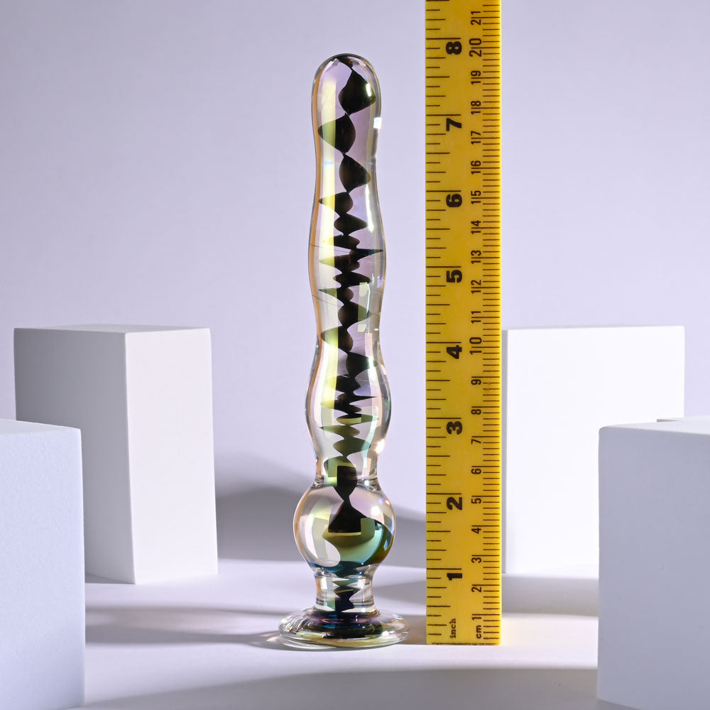 Playboy Pleasure JEWELS WAND - Glass 20.3 cm Dildo > Glass > Dildos