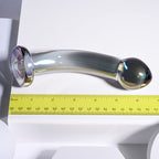 Playboy Pleasure JEWELS KING 16.4cm Glass Multi Play Toy > Glass > Dildos
