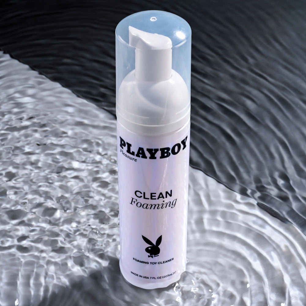Playboy Pleasure Clean Foaming Toy Cleaner 207ml Bottle > Essentials > Toy Cleaners
