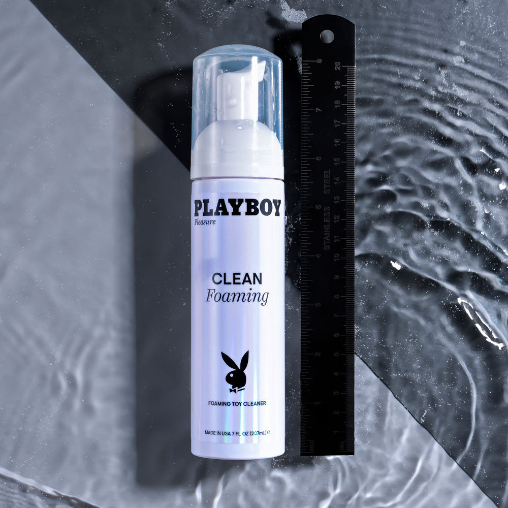 Playboy Pleasure Clean Foaming Toy Cleaner 207ml Bottle > Essentials > Toy Cleaners
