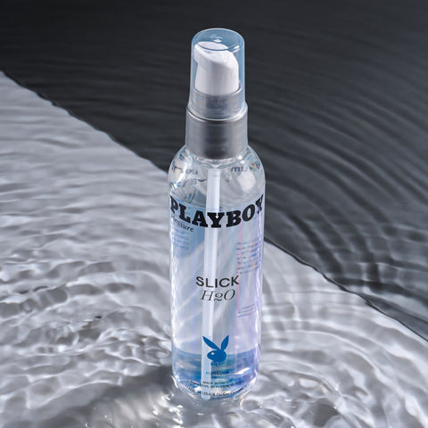 Playboy Pleasure SLICK H2O - 120 ml Water-Based Lubricant Water Based Lube