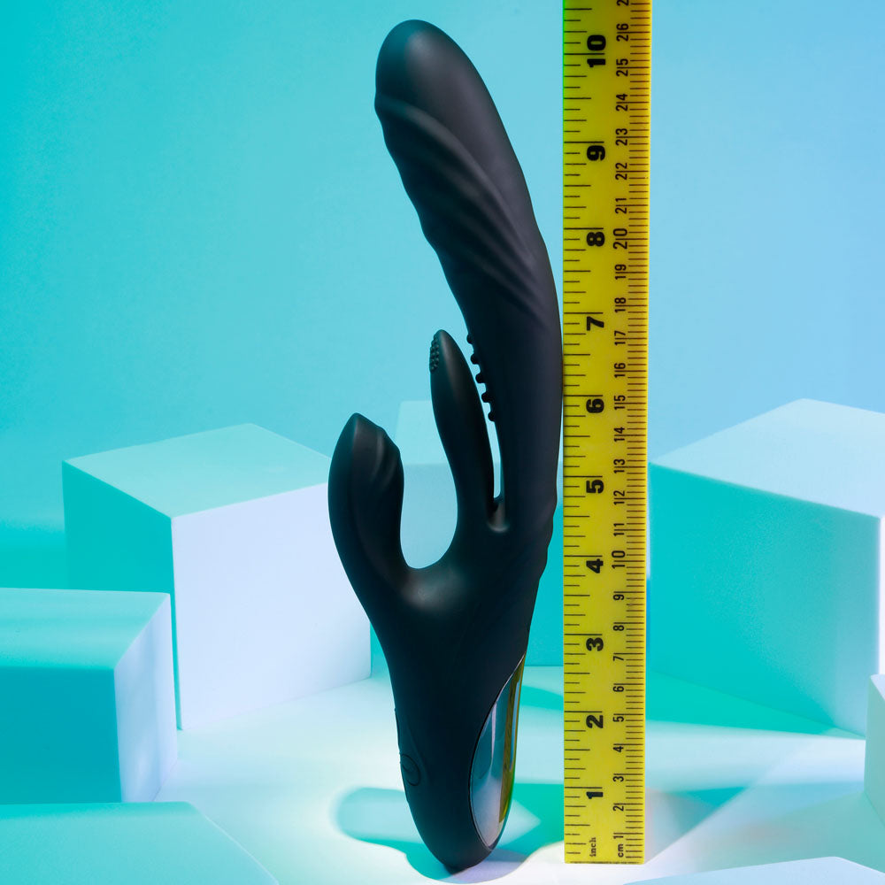 Playboy Pleasure RAPID RABBIT Vibrator with Thrusting Fun > Vibrators > Ladies > Rabbit
