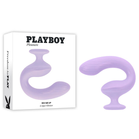 Playboy Pleasure REV ME UP Dual Motor G-Spot Vibrator Purple Vibrators