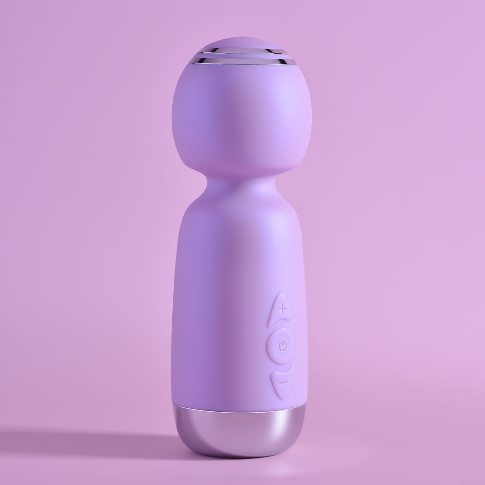 Playboy Pleasure ROYAL MINI Compact Wand Vibrator 10 Speeds > Sex Toys > Mini Massagers