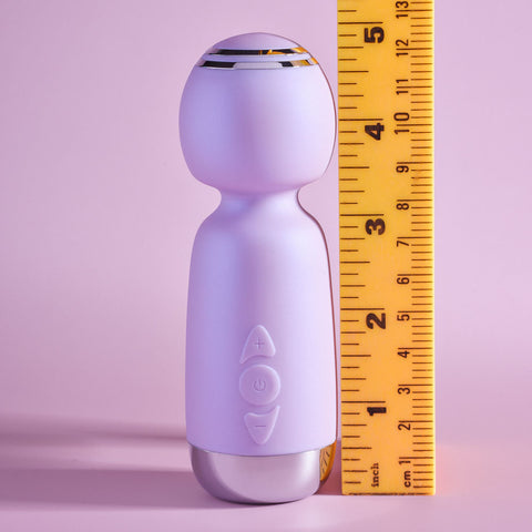 Playboy Pleasure ROYAL MINI Compact Wand Vibrator 10 Speeds Electric Massager