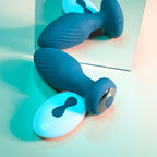 Playboy Pleasure SPINNING TAIL TEASER Remote Butt Plug > Anal Range > Vibrating Butt Plugs