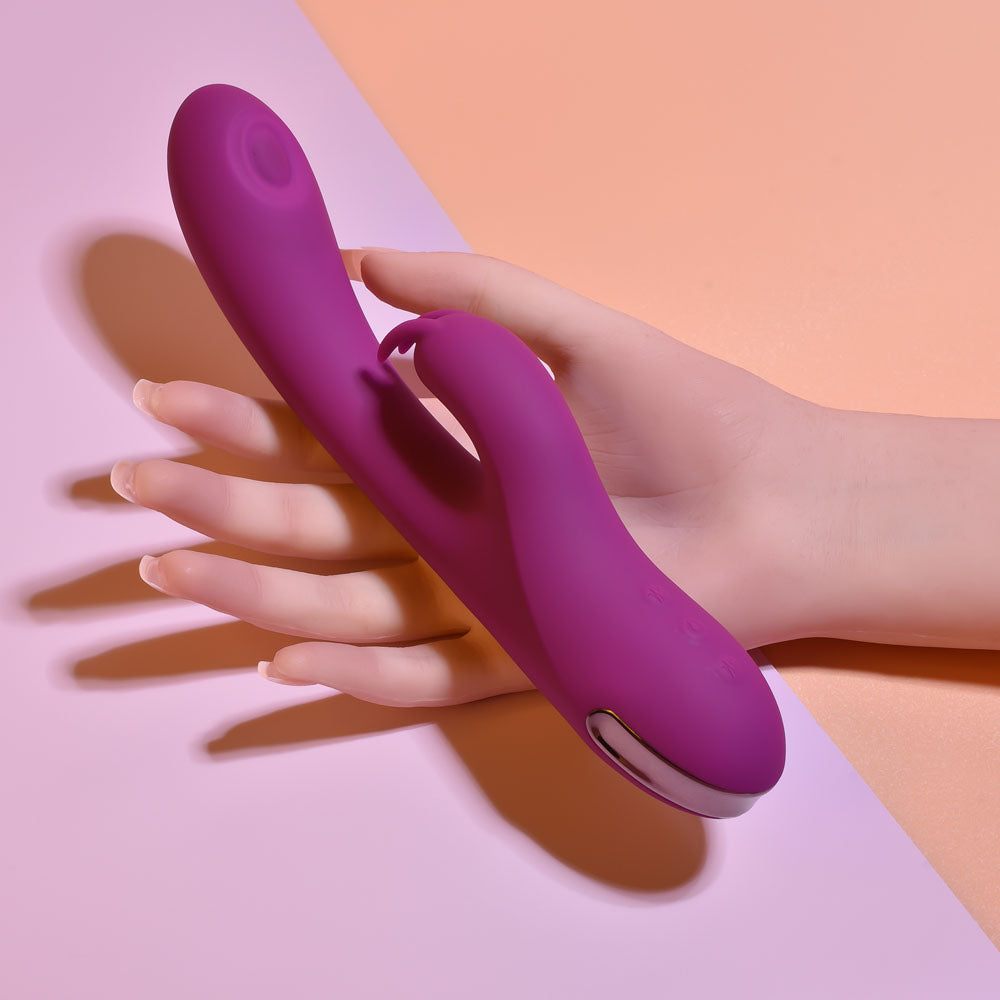 Playboy Pleasure THUMPER Velvet Silicone Rabbit Vibrator > Vibrators > Ladies > Rabbit