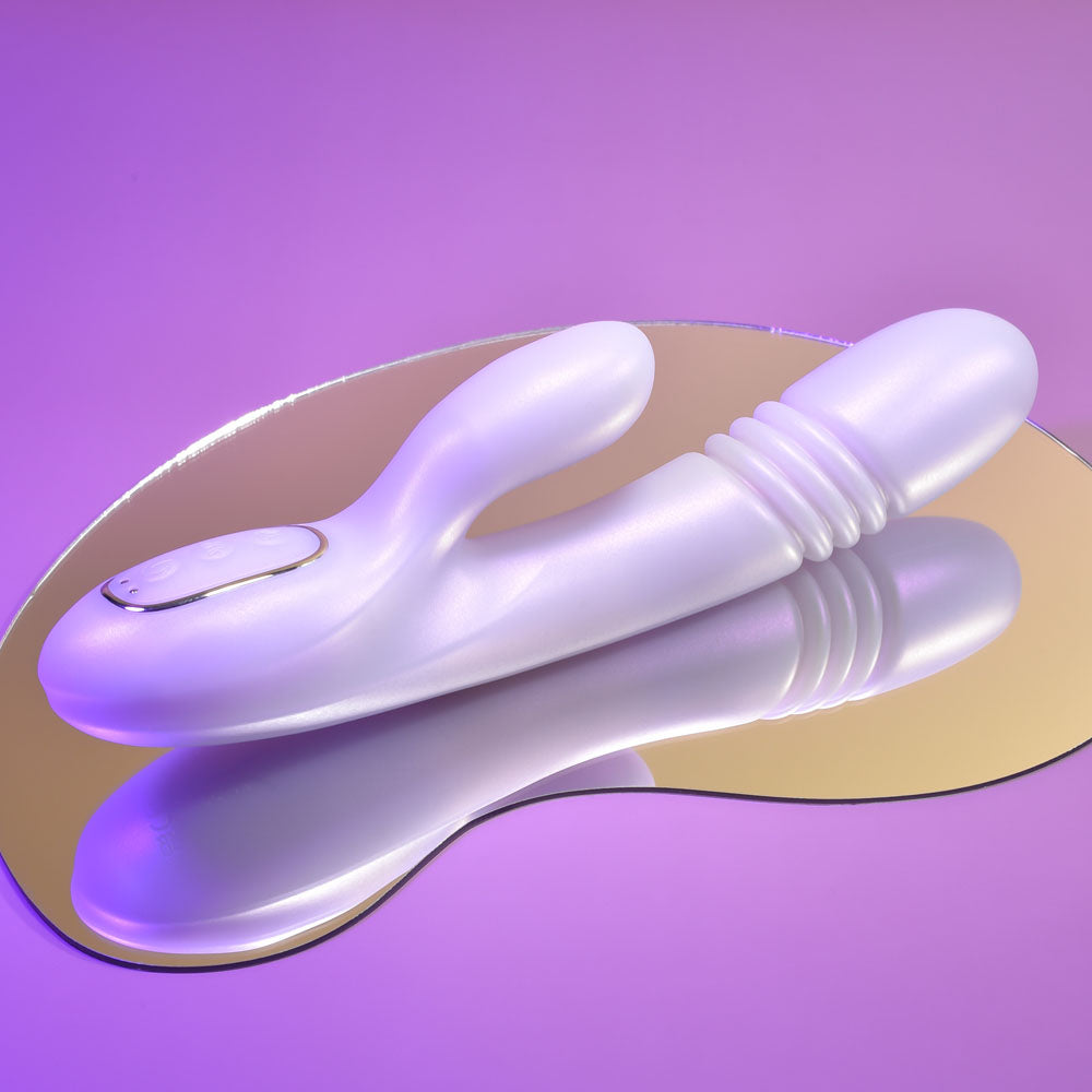 Playboy Pleasure BUMPING BUNNY Rabbit Vibrator 22.9cm > Vibrators > Ladies > Rabbit