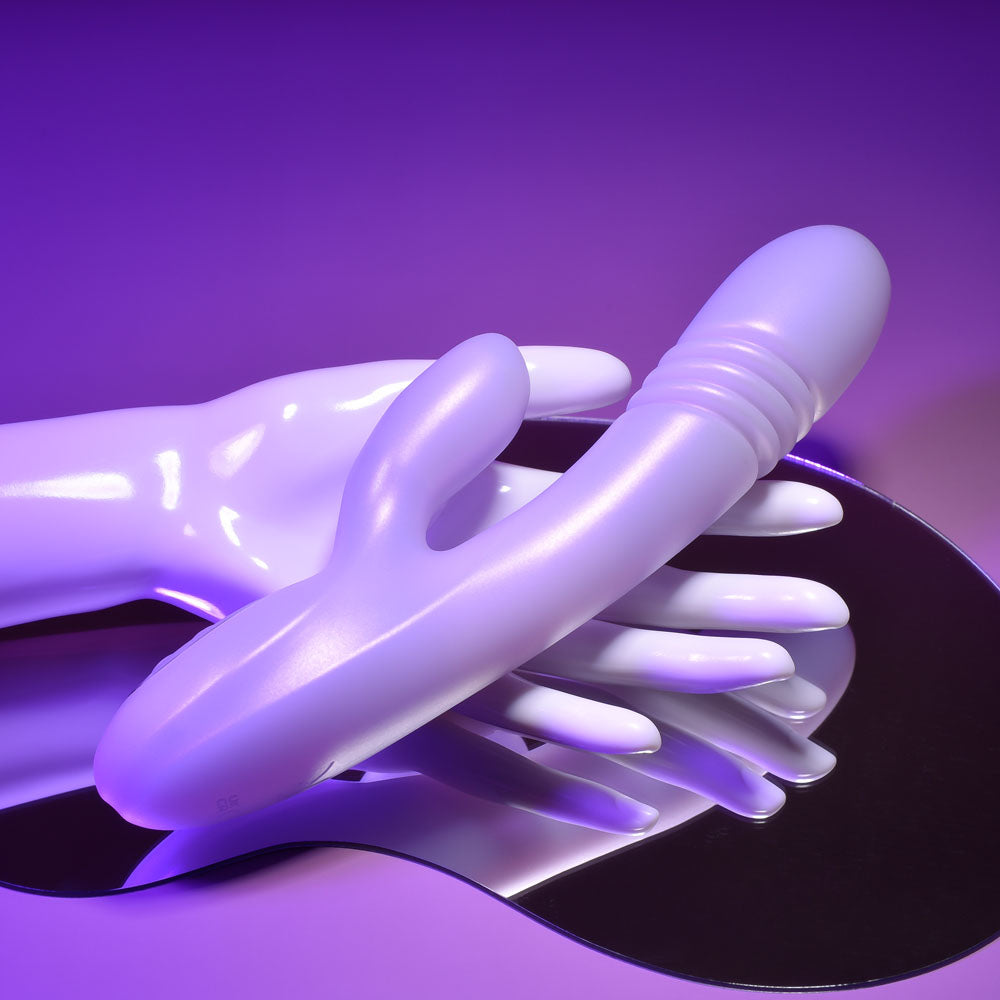 Playboy Pleasure BUMPING BUNNY Rabbit Vibrator 22.9cm > Vibrators > Ladies > Rabbit