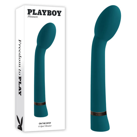 Playboy Pleasure On The Spot G-Spot Vibrator – Compact Powerful Vibrations Adult Toy > Sex Toys For Ladies > G-Spot Vibrators