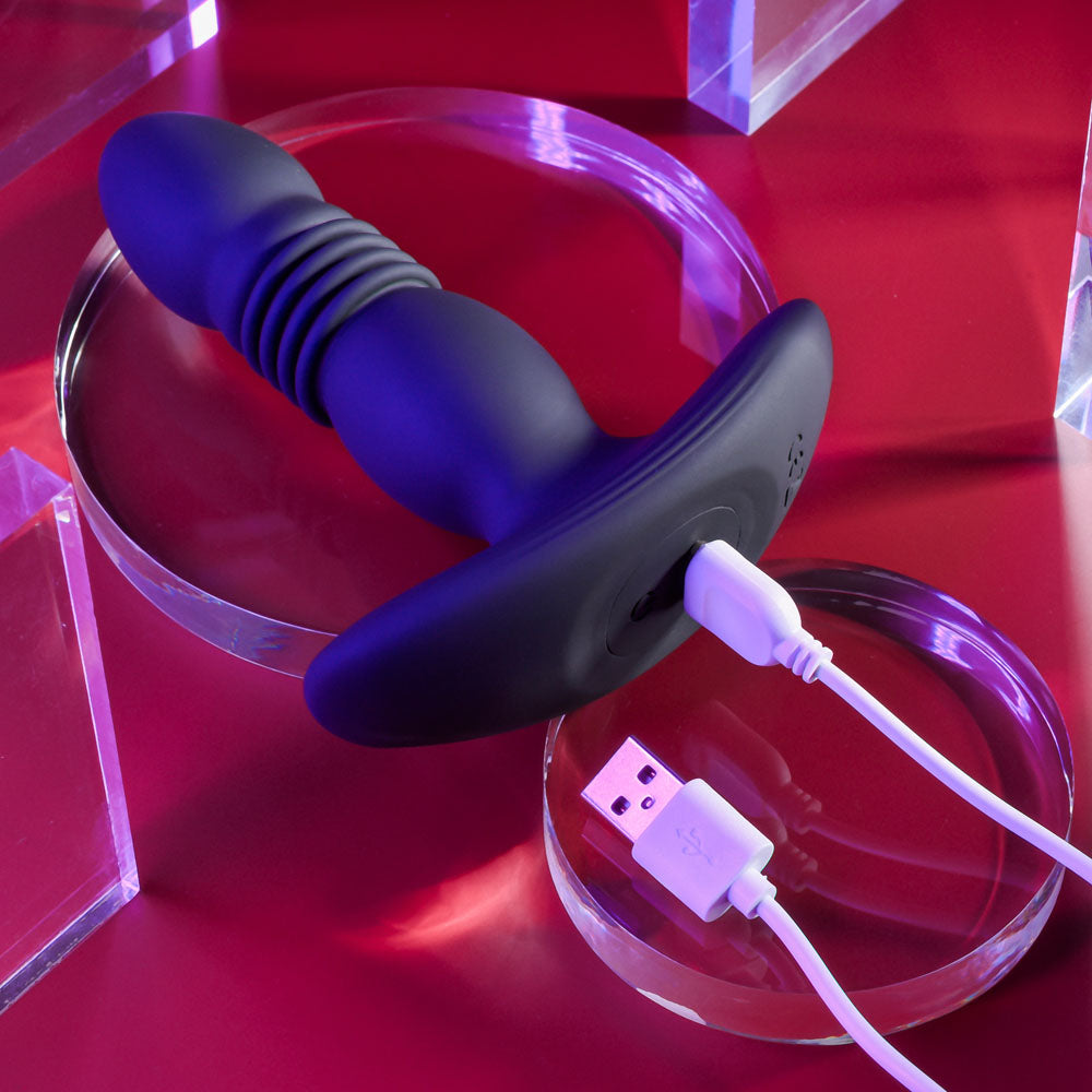 Playboy Pleasure Trust the Thrust 13.7 cm Butt Plug > Anal Range > Vibrating Butt Plugs