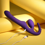 Playboy Pleasure Hug It Out – 29 cm USB Rechargeable Strapless Strap-On > Dildos > Strapless Strap Ons