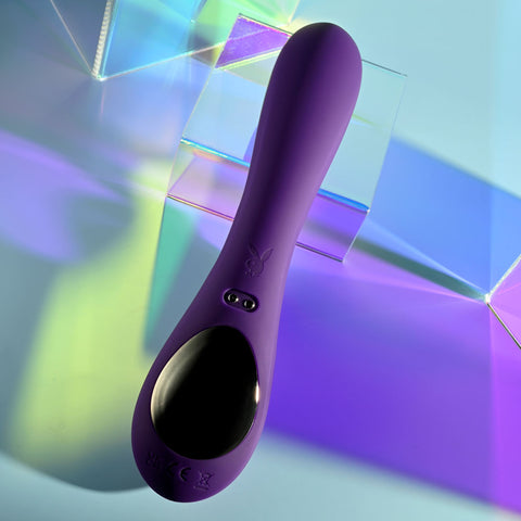 Playboy Pleasure ON REPEAT Rabbit Vibrator with Beads VIBRATORS-RABBIT