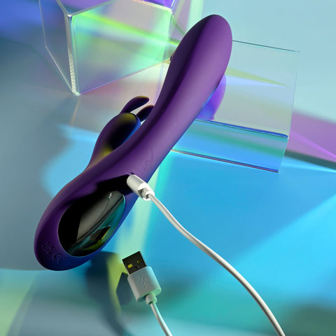 Playboy Pleasure ON REPEAT Rabbit Vibrator with Beads VIBRATORS-RABBIT