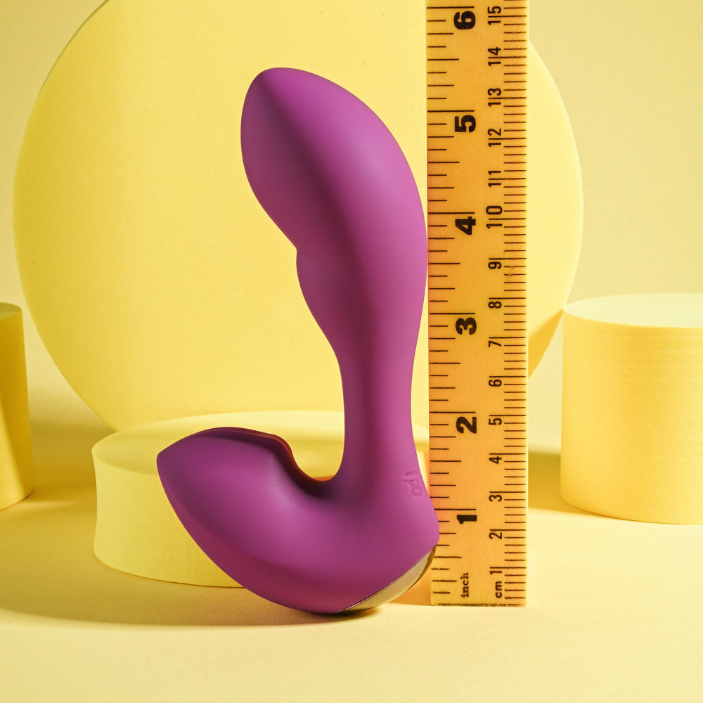 Playboy Pleasure Arch 14.1 Centimeter G Spot Vibrator > Anal Range > Prostate Plugs