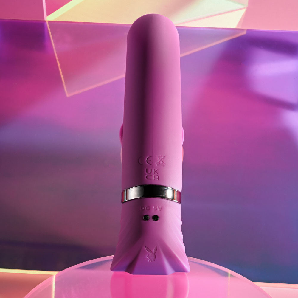 Playboy Pleasure TAP THAT G-Spot Vibrator with Tapping Action > Vibrators > Ladies > Rabbit Multi