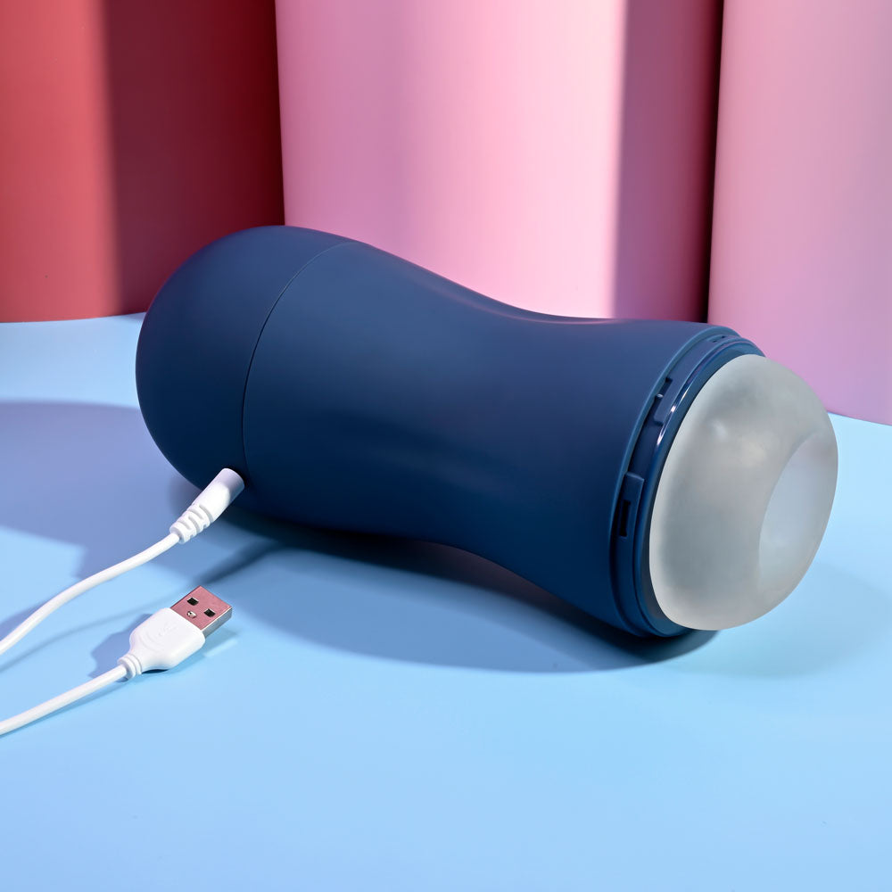 Playboy Pleasure GUSTO Vibrating Stroker 21.6 cm > Sex Toys For Men > Masturbators > Vibrating