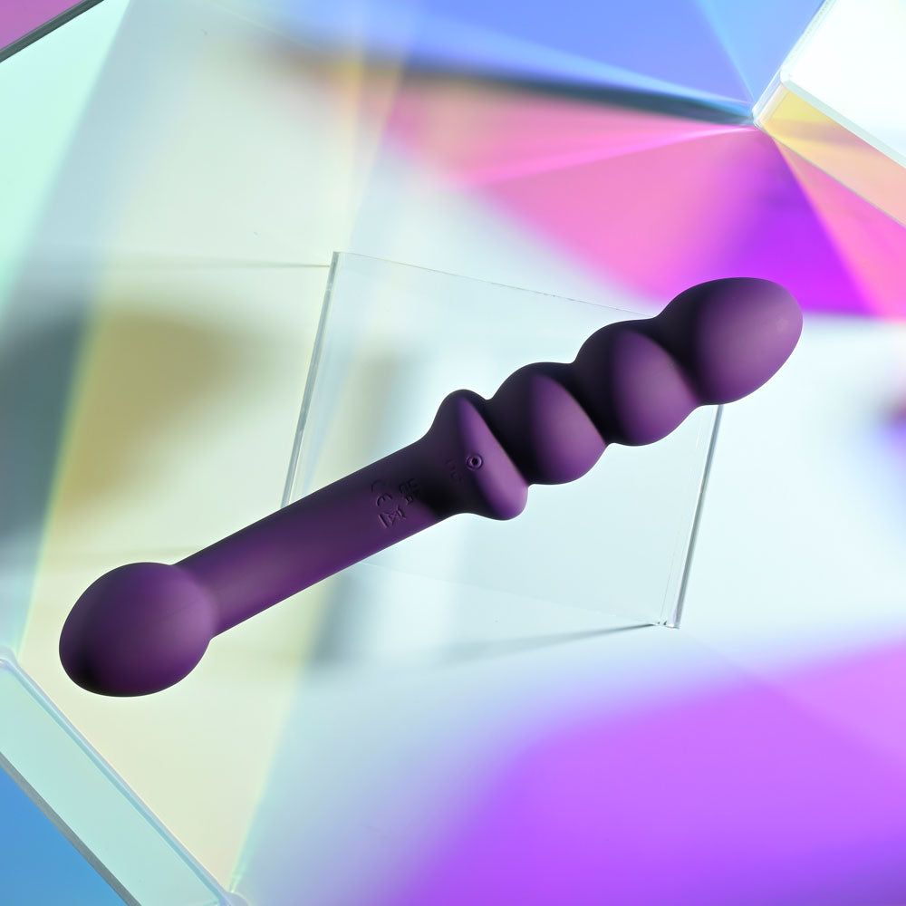 Playboy Pleasure THE SEEKER - 20.3 cm USB Rechargeable Double Ended Vibrator > Dildos > Double Dildos