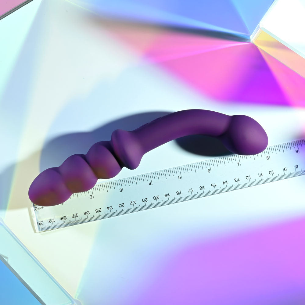 Playboy Pleasure THE SEEKER - 20.3 cm USB Rechargeable Double Ended Vibrator > Dildos > Double Dildos
