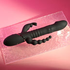 Playboy Pleasure BIG BUNNY ENERGY - 26.2 cm USB Rechargeable Rabbit Vibrator with Anal Beads > Vibrators > Ladies > Rabbit