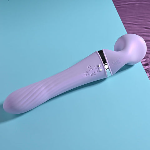 Playboy Pleasure Vibrato Dual-Ended Vibrator for Exhilarating Intimate Moments Vibrators