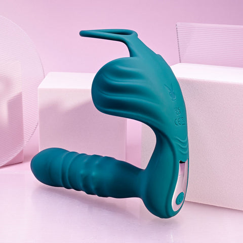 Playboy Pleasure BRING IT ON Vibrating Butt Plug 15.4cm Butt Plugs - Vibrating