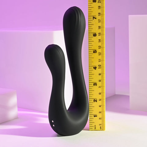 Playboy Pleasure THE SWAN Dual Shaft Vibrating Toy for Couples Couples Toys