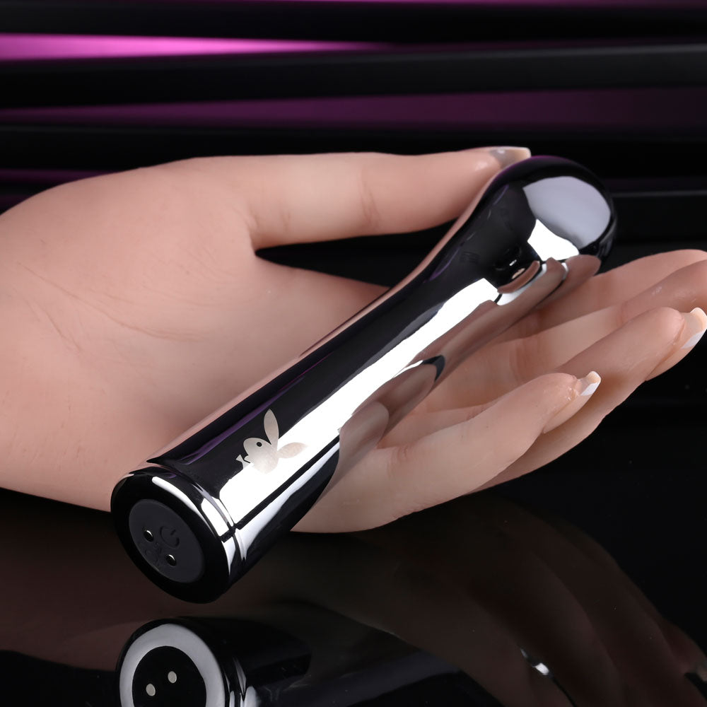 Playboy Pleasure SWOON - 14 cm USB Rechargeable Vibrator > Vibrators > Standard Vibrators