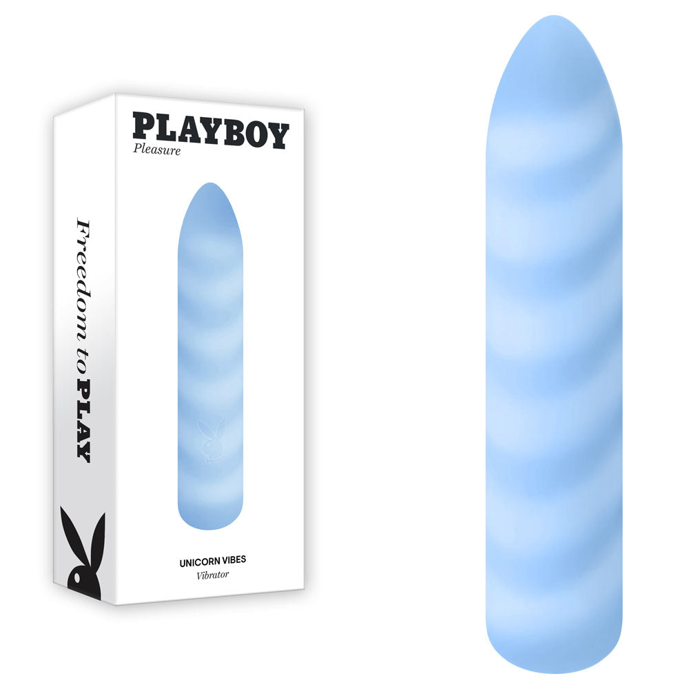 Playboy Pleasure Unicorn Vibes Rechargeable Silicone Bullet Vibrator Default Title BULLETS & EGGS