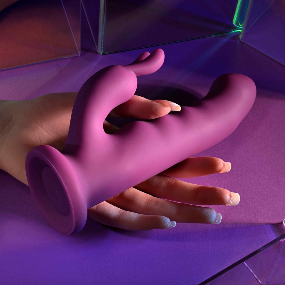 Playboy Pleasure FLUFFLE Rabbit Vibrator 19.7cm Height > Vibrators > Ladies > Rabbit