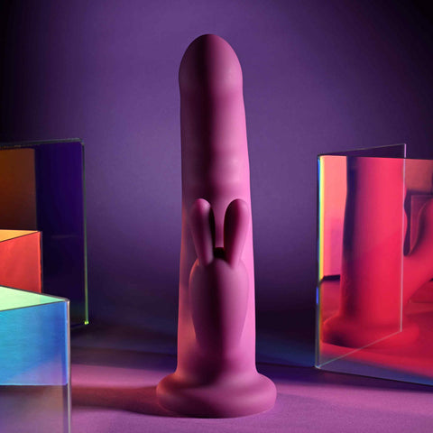 Playboy Pleasure FLUFFLE Rabbit Vibrator 19.7cm Height VIBRATORS-RABBIT