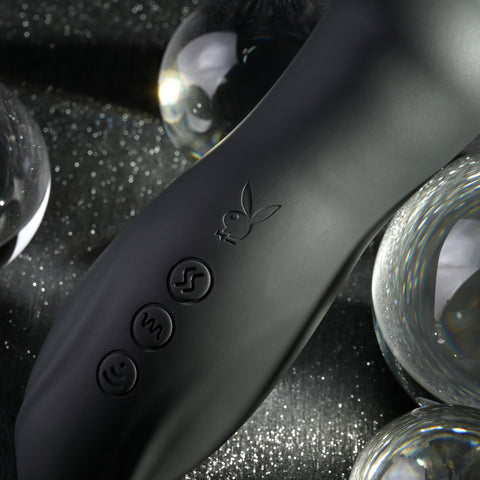 Playboy Pleasure LET IT BEAD Vibrating Anal and Clitoral Toy > Anal Range > Anal Beads