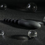 Playboy Pleasure LET IT BEAD - 23.1 cm USB Rechargeable Vibrating Anal Beads with Clitoral Suction > Anal Range > Anal Beads