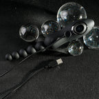 Playboy Pleasure LET IT BEAD - 23.1 cm USB Rechargeable Vibrating Anal Beads with Clitoral Suction > Anal Range > Anal Beads