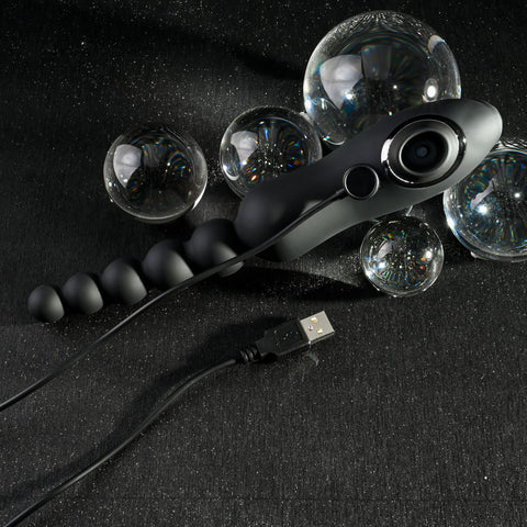 Playboy Pleasure LET IT BEAD Vibrating Anal and Clitoral Toy > Anal Range > Anal Beads