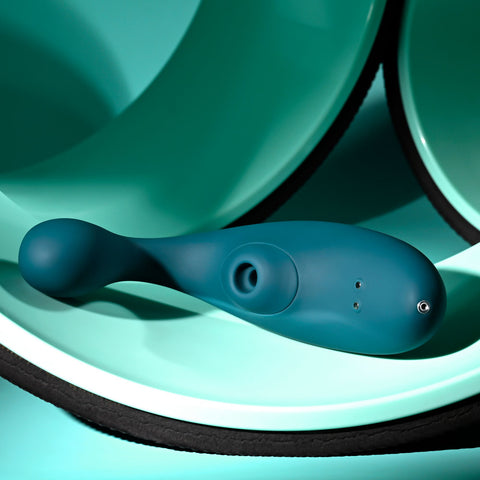 Playboy Pleasure CHARMER 13.7cm USB Rechargeable Vibrator Suction Stimulator